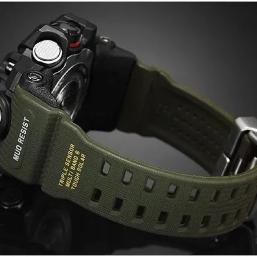 CASIO G-SHOCK MUDMASTER Watch GWG-1000-1A3 Black Khaki - Picture 4 of 17
